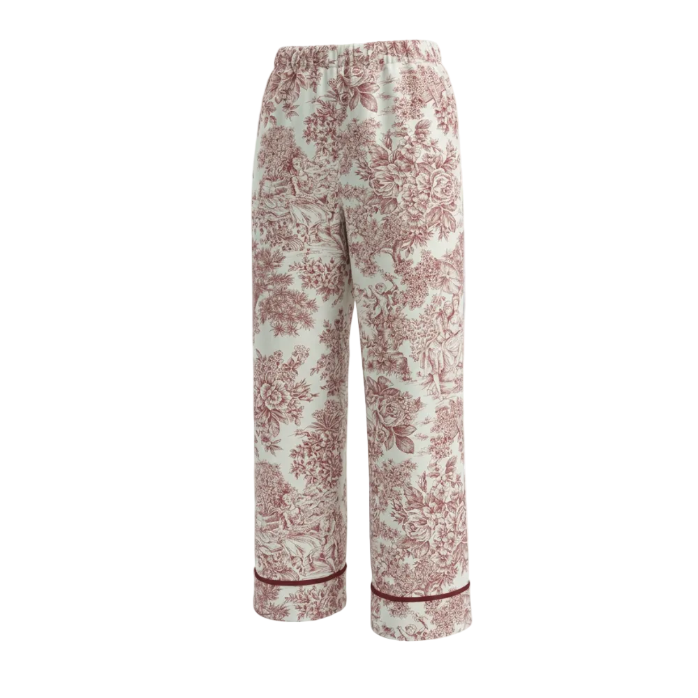 Bas de pyjama Sèvres Bordeaux