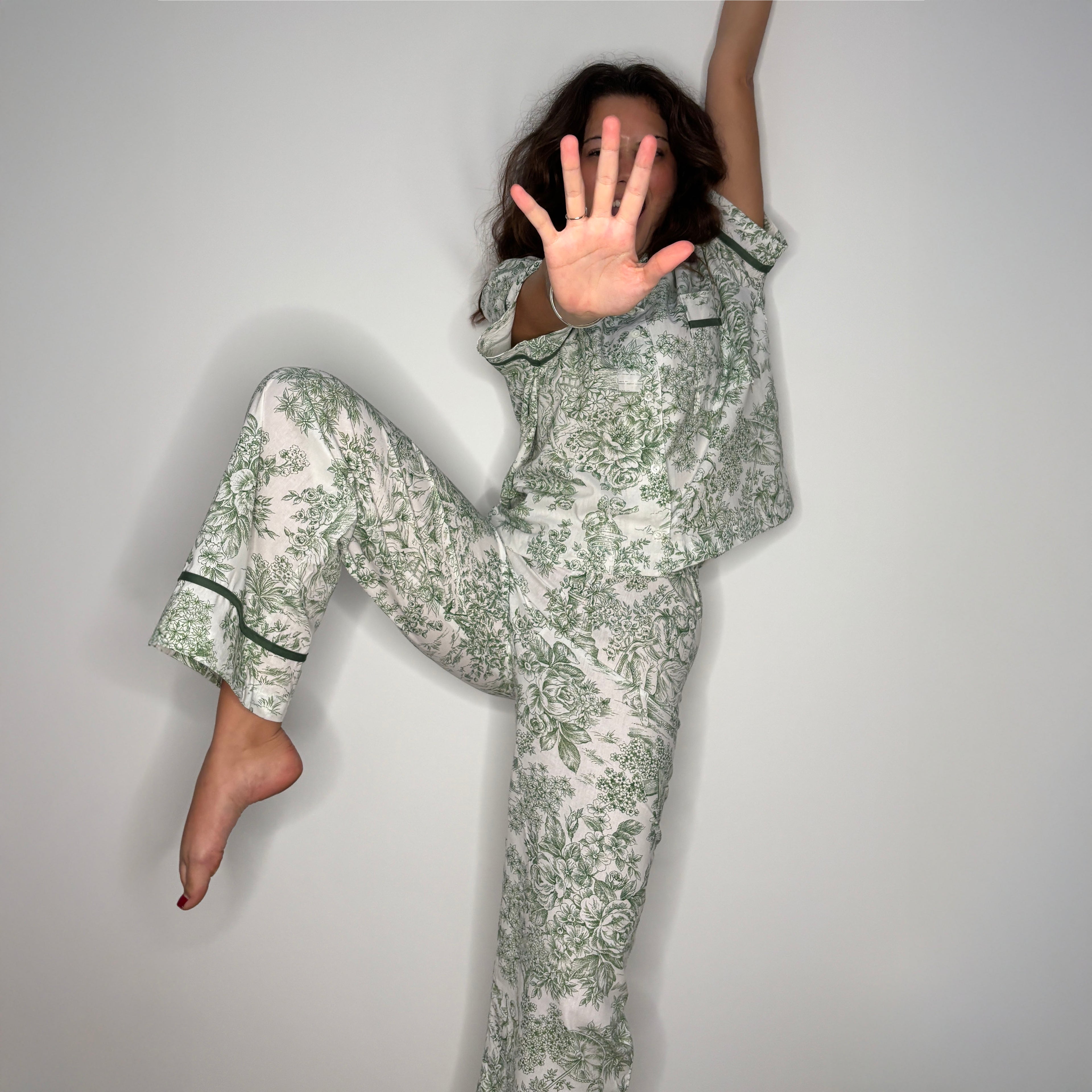 Haut de pyjama Trianon Vert