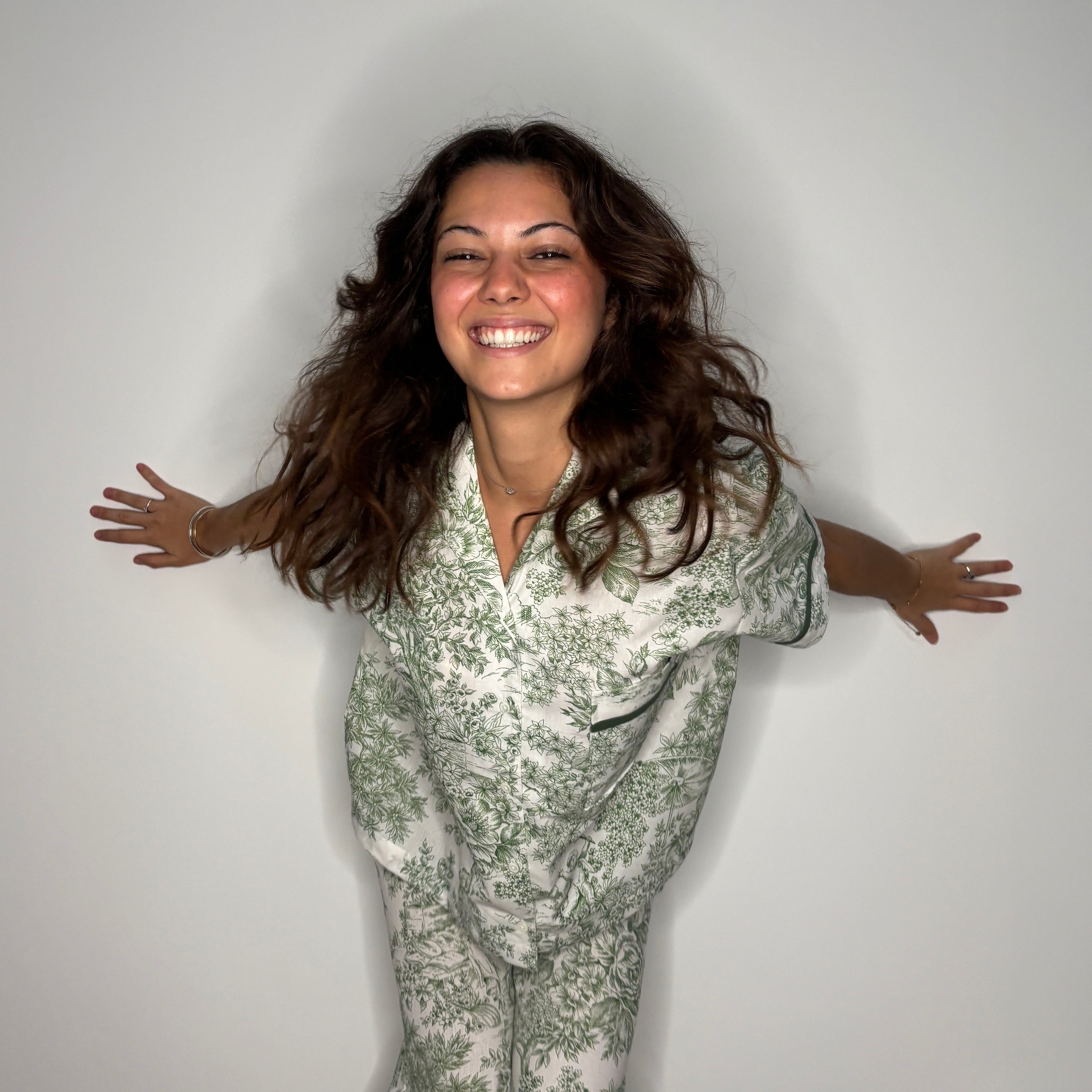 Haut de pyjama Trianon Vert