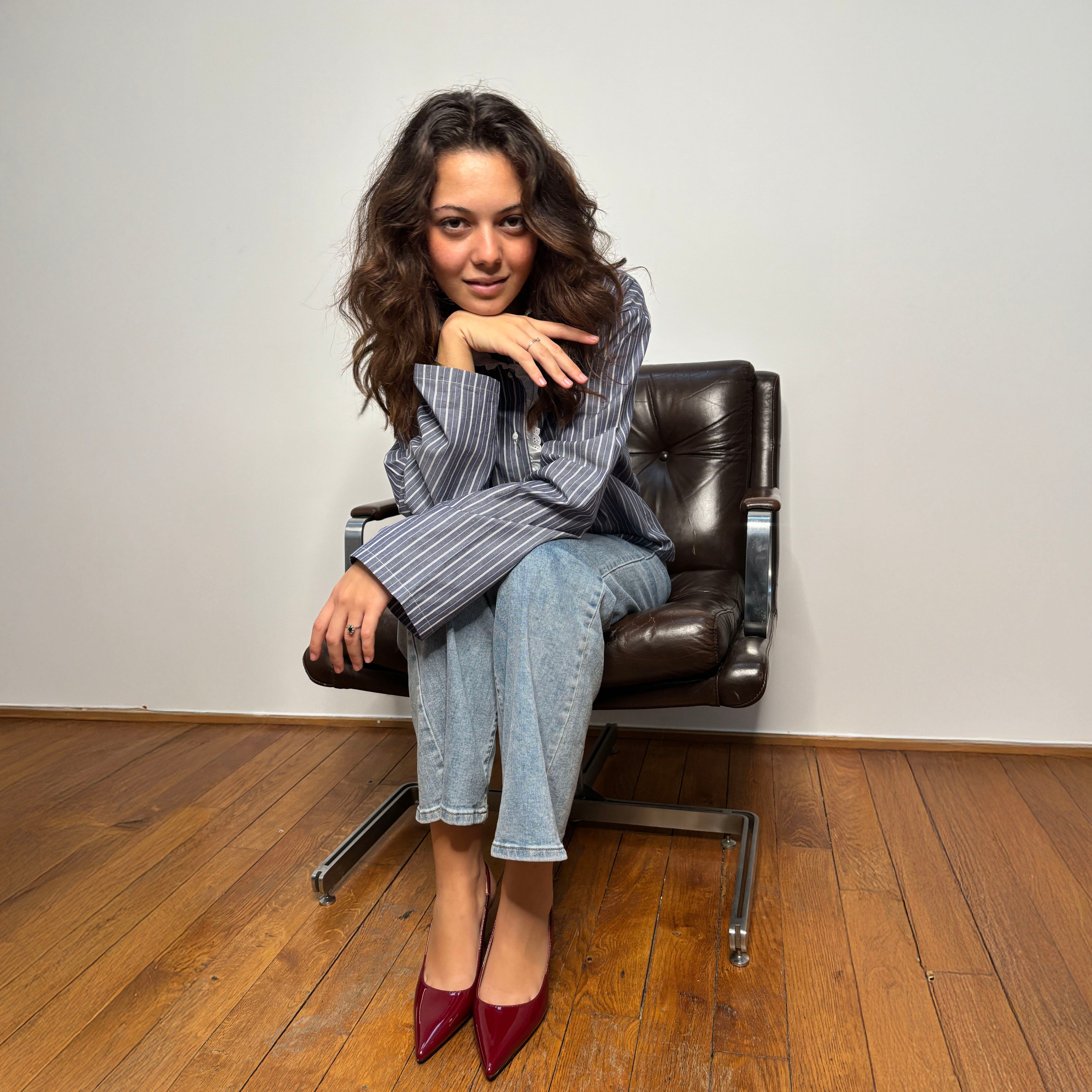 Chemise Charlotte Bleue