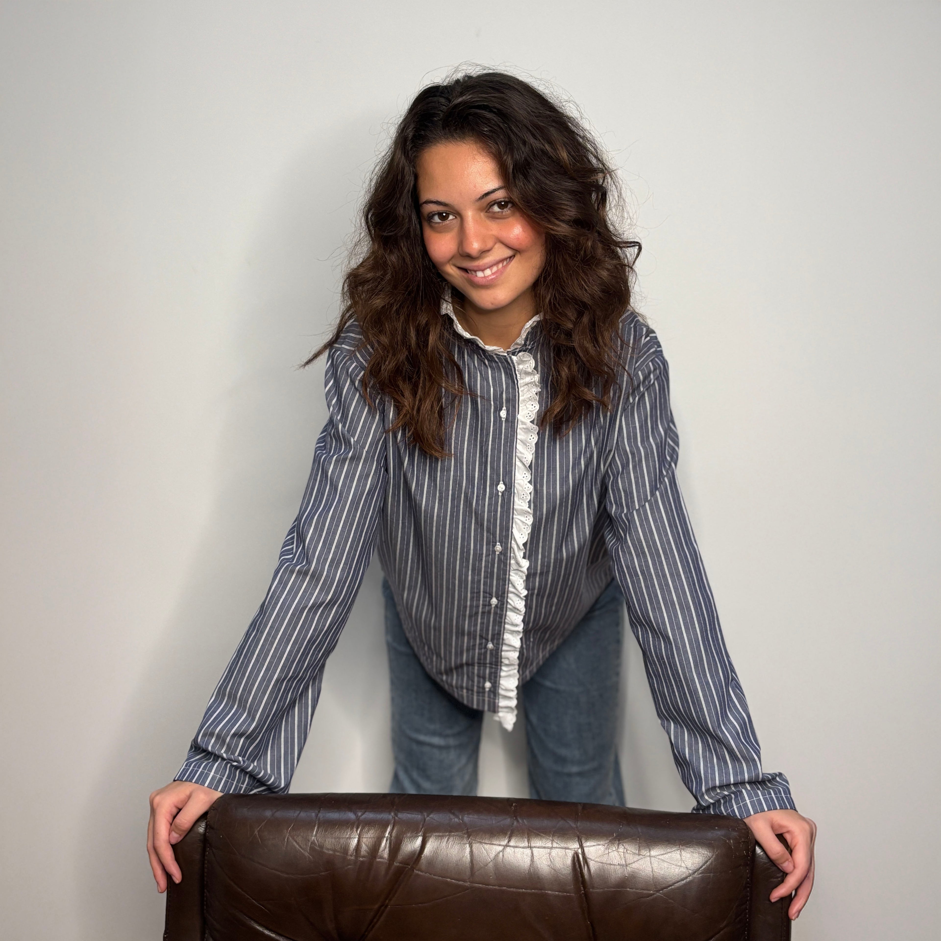 Chemise Charlotte Bleue