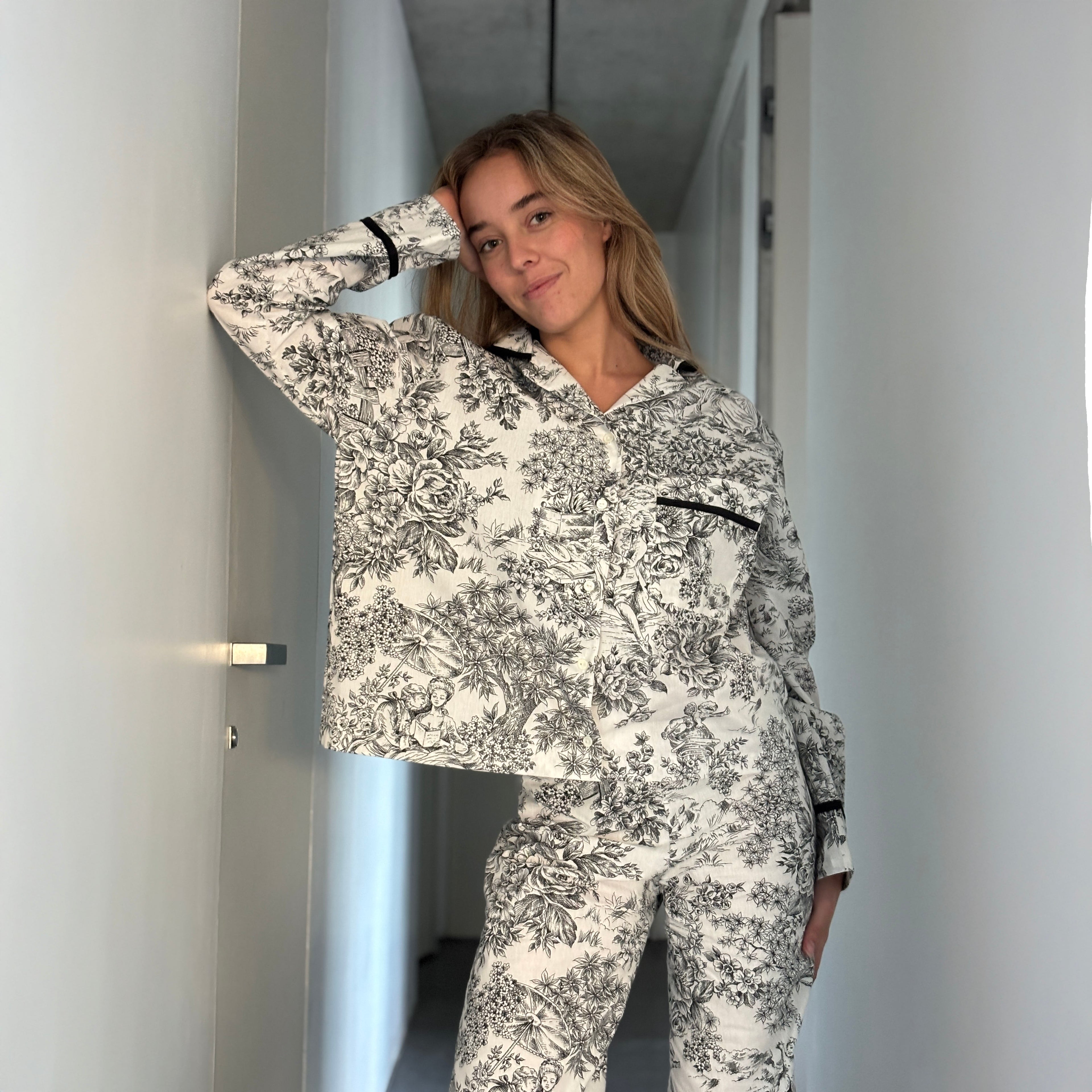 Haut de pyjama Sèvres Noir