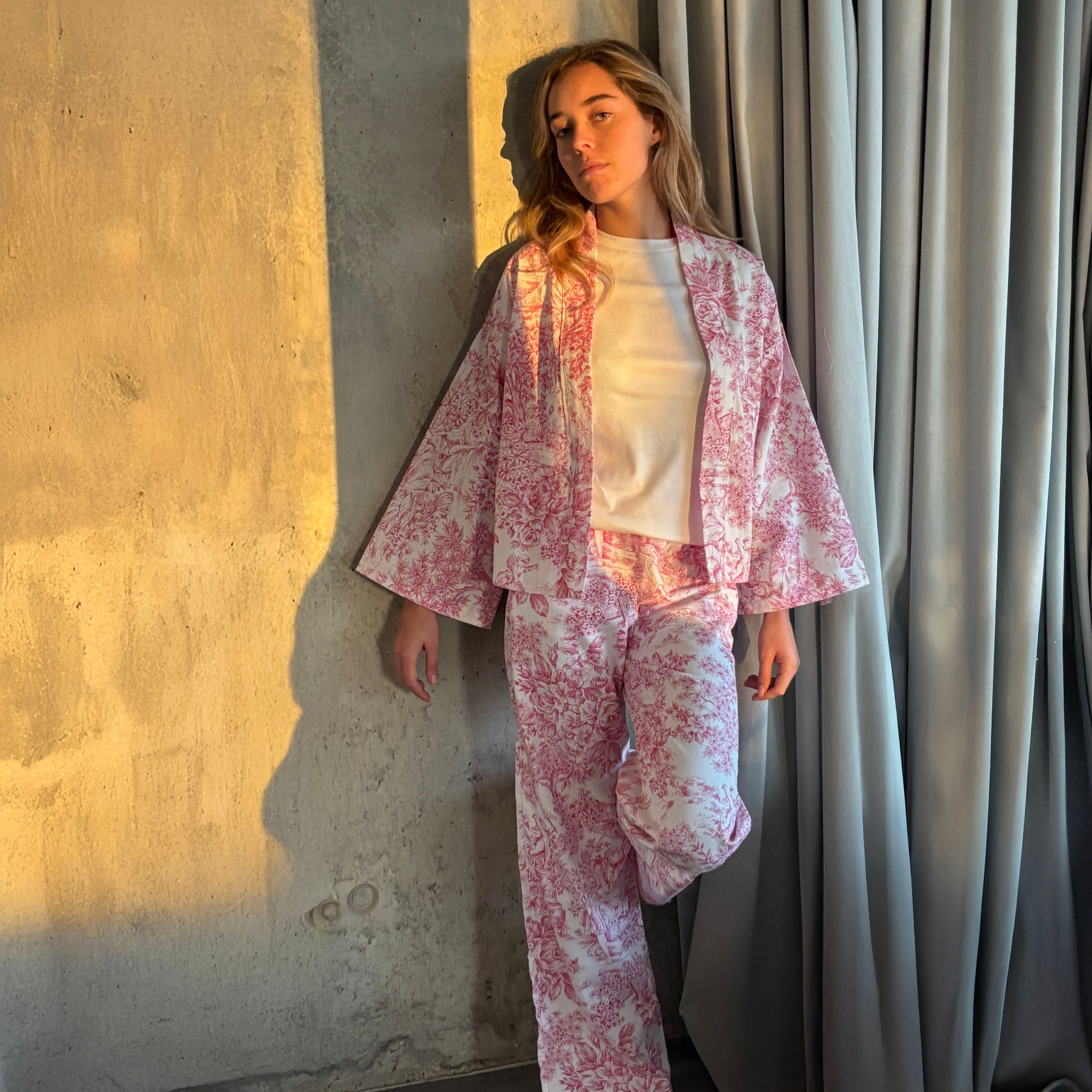 Kimono Lamballe Rose