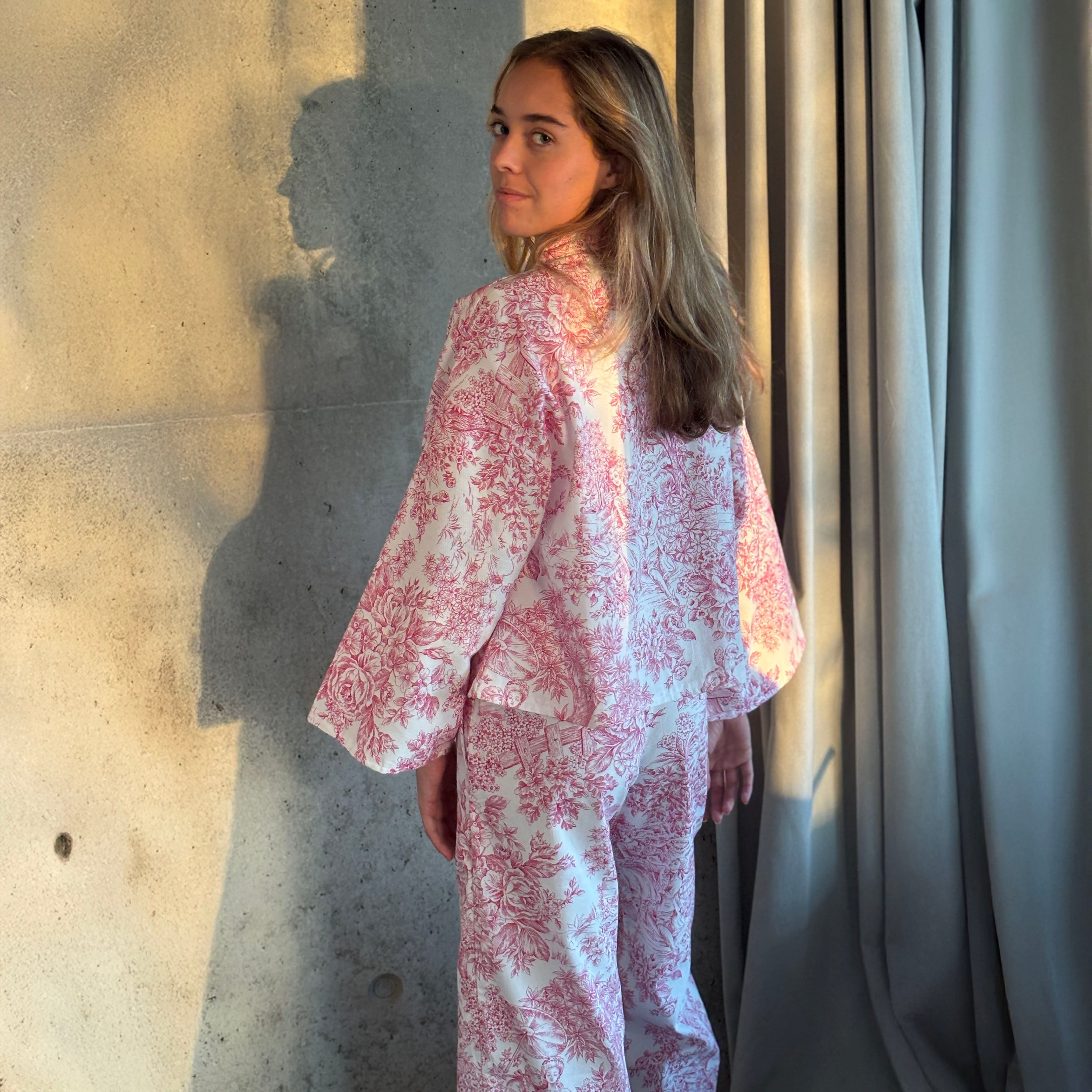 Kimono Lamballe Rose