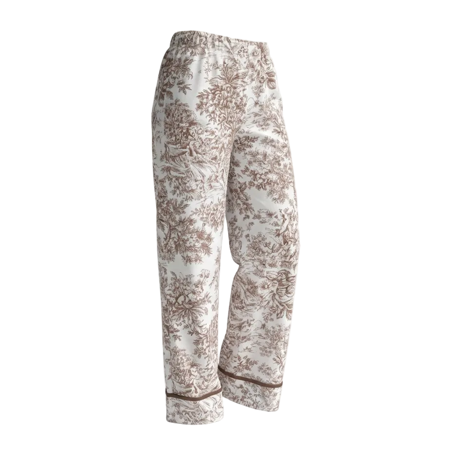 Bas de pyjama Sèvres Marron