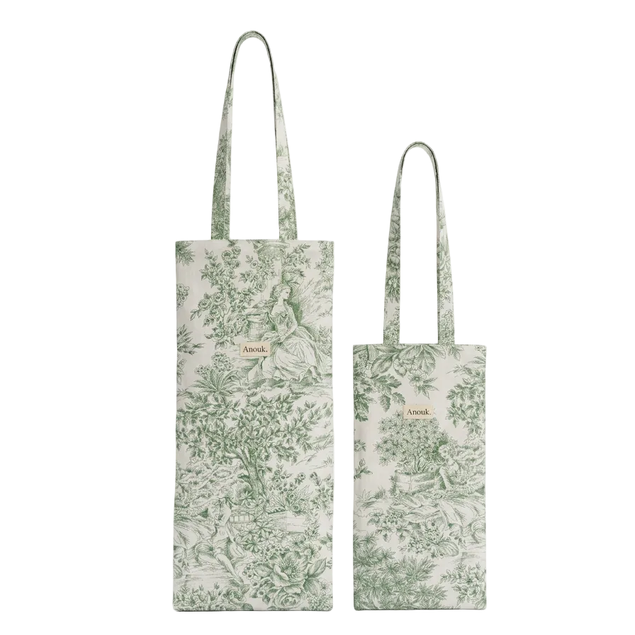 Tote-baguette Vert