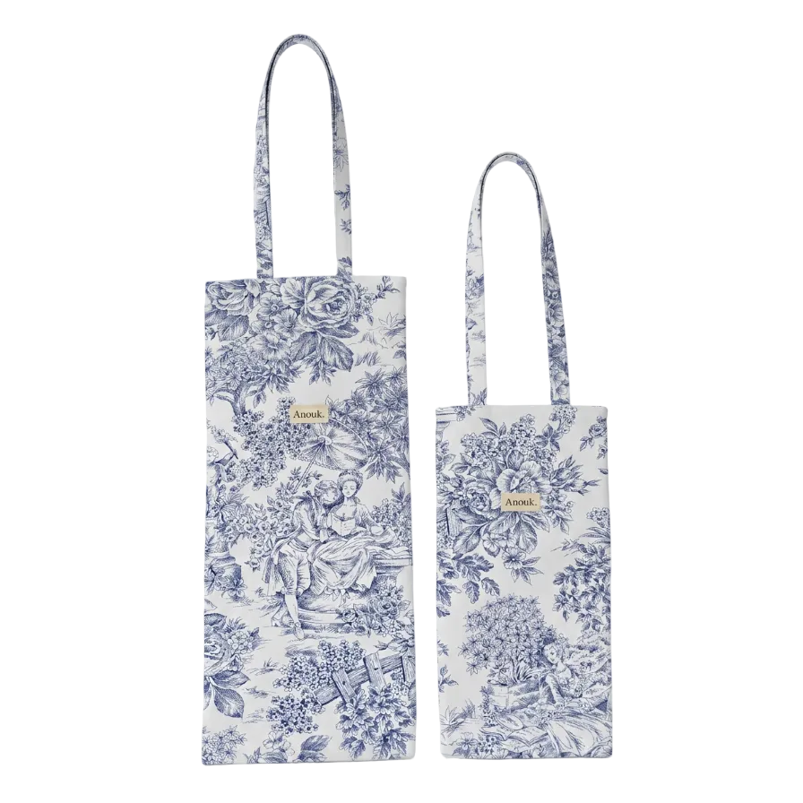 Tote-baguette Bleu