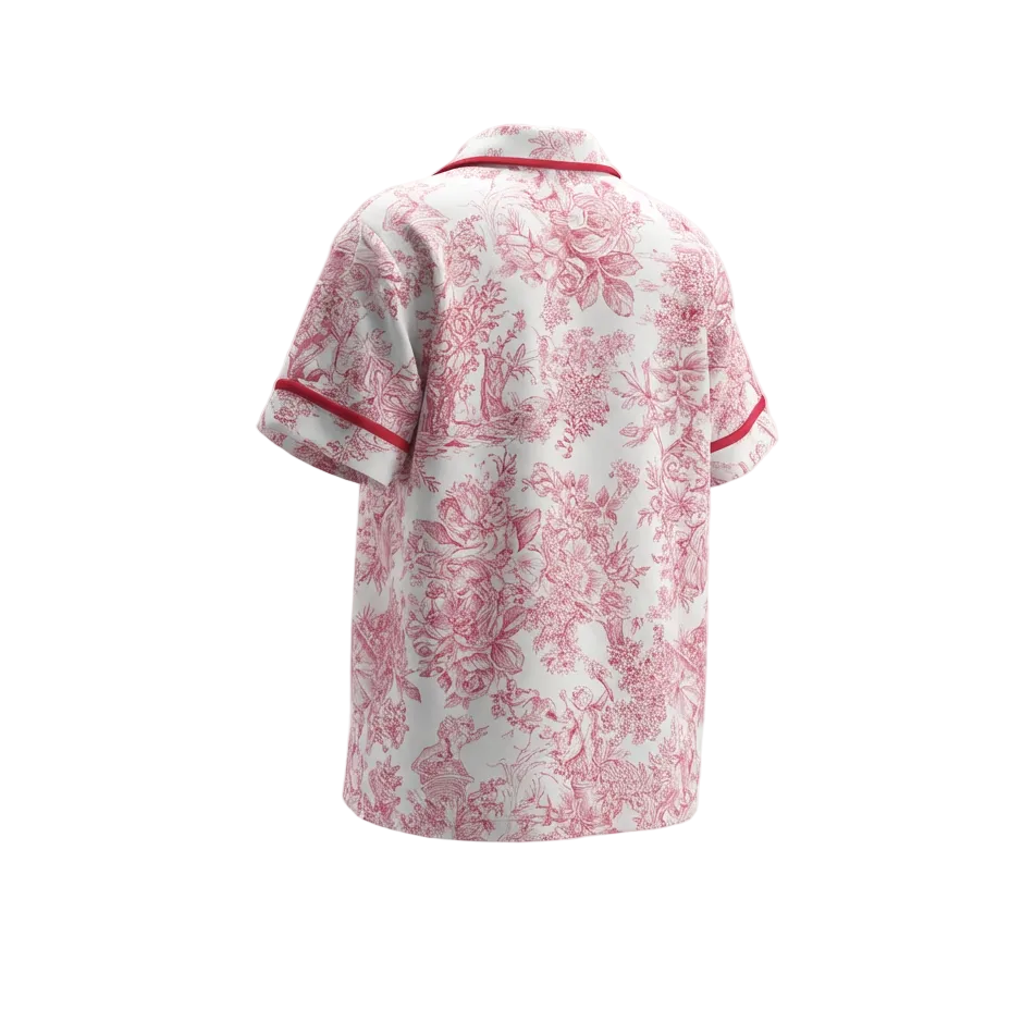 Haut de pyjama Trianon Rose
