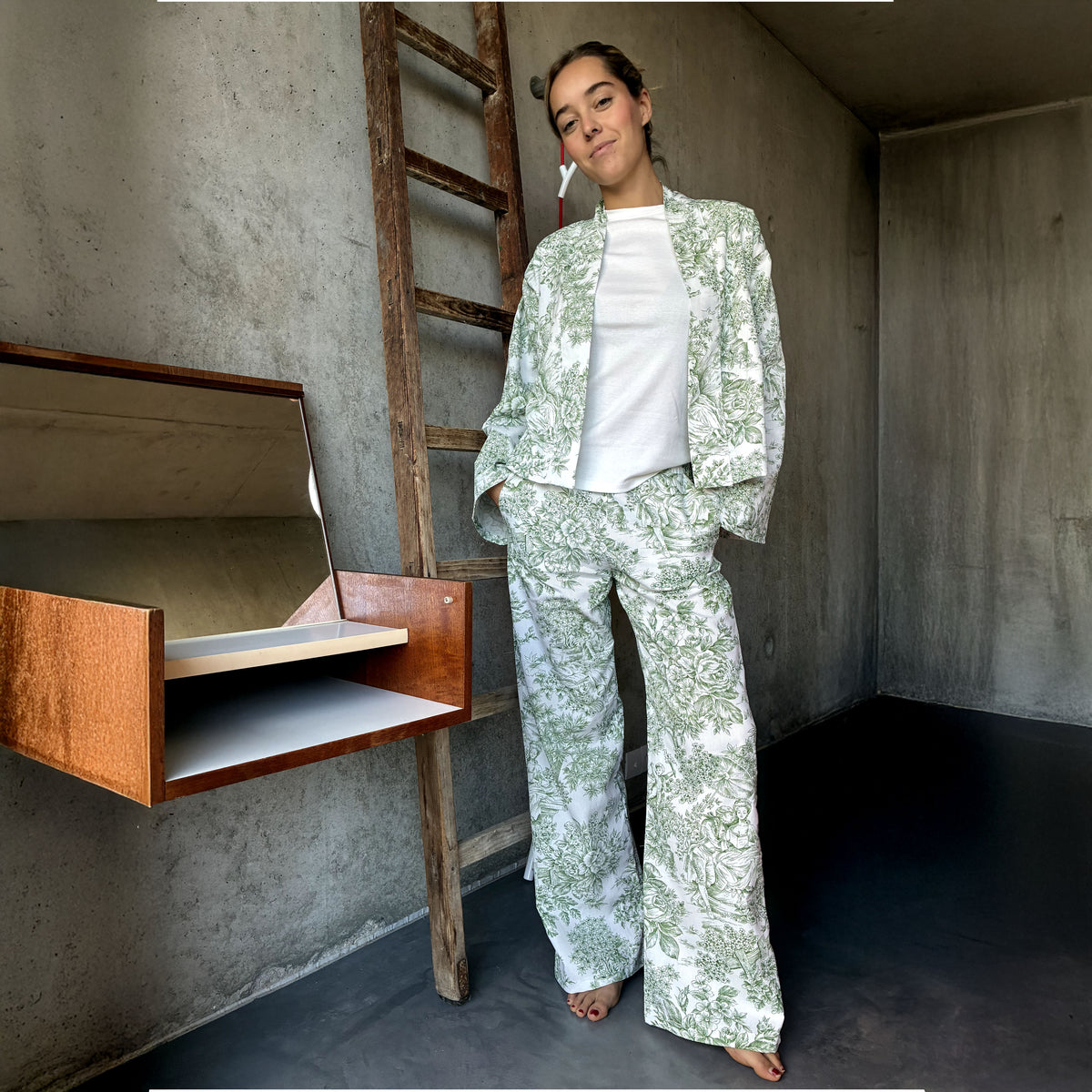 Kimono Lamballe Vert