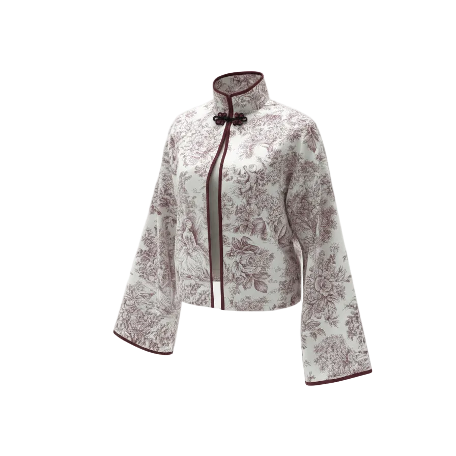 Kimono Polignac Bordeaux