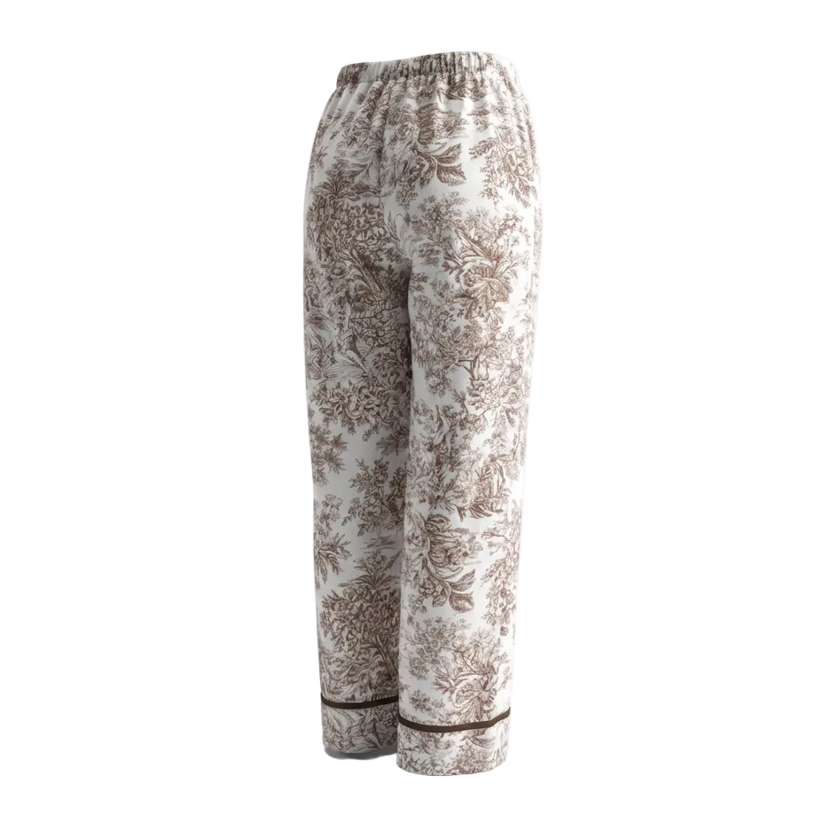 Bas de pyjama Sèvres Marron